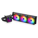 Kit de Watercooling 360 mm pour processeur avec éclairage LED ARGB + Ecran LCD IPS 2.88