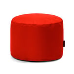 Mini OX rund ø40 cm liten sittpuff & fotpall  (Färg: Red)