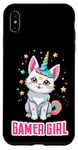 Coque pour iPhone XS Max Caticorn - Chat mignon pour filles et femmes