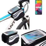 For Samsung Galaxy M53 5G bike frame bag bicycle mount smartphone holder top tub