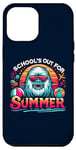 Coque pour iPhone 12 Pro Max Retro Schools Out For Summer Teacher Funny Yeti Bruh We Out