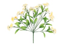 Konstgjord växt - Narcissus bukett 44 cm - Gul/Vit