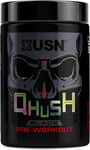 USN Qhush Black Berry Blaze Pre Workout 220G: Explosive Energy Drink Powder - Hi