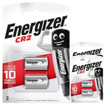 Energizer CR2 DLCR2 ELCR2 CR15H270 Lithium Photo Batteries x 6 *Long Expiry*