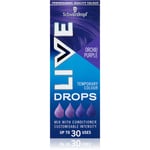 Schwarzkopf LIVE Drops Midlertidig farvet hårskygge Skygge Orchid Purple 30 ml