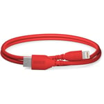 Rode SC21 kaapeli, USB-C - Lightning, 30cm, punainen