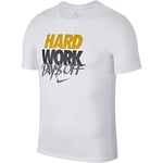 Nike Dri-fit T-Shirt de Travail pour Homme XXL Blanc
