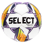 Select Fotboll Brillant Replica V24 - Vit/lila/orange adult 160063-190