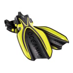 Oceanic Manta Ray svømmeføtter - Svart XL