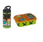 Minecraft Stor - Lunch Box & Water Bottle