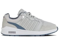 K-Swiss Homme Rival Trainer Basket, Applique Murale Grise, Violette, argentée, Pierre à feu, 41.5 EU
