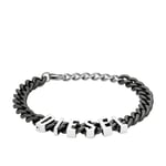 DIESEL Mens Bracelet DX1486060 Stainless Steel