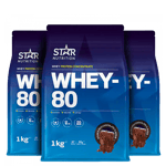 Whey-80 Mix&Match, 3x1kg