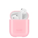 Holdit Apple AirPods (1 &amp; 2. gen.) Seethru Case Deksel - Bright Pink