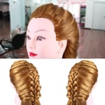 40% Real Human Hair Mannequin Head Hairdresser Training