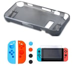 Gris - Coque De Protection Souple En Tpu Pour Nintendo Switch Et Joycon, Étui Pour Poignée De Console
