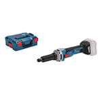 Bosch Professional 18V System GGS 18V-23 LC Cordless Straight Grinder (23,000 min-1 no-Load Speed, Connect Ready, excluding Rechargeable Batteries and Charger, in L-BOXX)