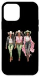 iPhone 12 mini Chic Black Cowgirl Western African American Melanin Cowgirl Case