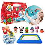 Ryan's World Gelli Worlds from Zimpli Kids, 5 Use Pack, 6 x Ryan's World Figures, Inflatable Tray, Children's Imaginative Playset for Boys and Girls, Birthday Sensory Kit, Pretend Play Toy
