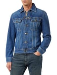 Lee Men's Slim Rider Denim Jacket, Blue (Flick Dark Ka), S