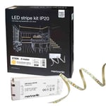 Ledstriper Nortronic Kit 24V 3m IP20