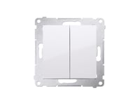 Kontakt-Simon Dw5a.01/11, Vit, Plast, Ip20, Ip44, 250 V, 16 A, 75 Mm
