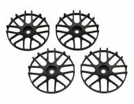 Street SJM Wheel Disc Concave 16 Black 4pcs