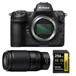 Nikon Z8 Boîtier+Nikon Z 70-180mm F2.8 NIKKOR+Lexar 256Go Carte mémoire SDXC professionnelle 2000x UHS-II