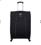 Antler Galaxy Exclusive 4 Wheel Large Expanding Suitcase 78cm TSA Lock Black