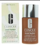 Clinique Even Better Evens & Corrects WN 118 Amber (D) Foundation Spf 15 30ml