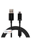 DHERIGETCH USB BATTERY CHARGER CABLE FOR Sennheiser HD 4.40 BT Wireless Headphone