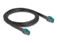 Delock - Antennekabel - mini FAKRA Z connector quad (hann) til mini FAKRA Z connector quad (hann) - 1 m - blå, RAL 5021