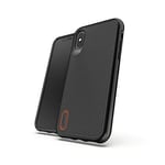 ZAGG Gear4 Battersea D30 Protective Case for Apple iPhone X/XS, Slim, Hard Case, Shockproof, Wireless Charging, (Black)