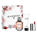 Givenchy L'Interdit Eau de Parfum 80ml Spray + 75ml B/L + 1.5gm Lipstick 333 Set