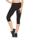 2XU Women's Form Mid-Rise Compression 3/4 Tights Pants, Black/Silver, M Alto