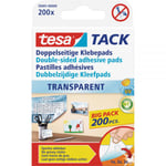 Tesa - TACK Dobbeltklæbende brikker - 200 stk.