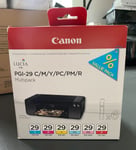 Genuine Canon Ink Multipack - PGI-29 / FOR CANON PIXMA PRO 1 (INC VAT) BOXED