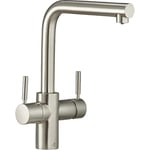 InSinkErator 3N1 Instant Hot Water Tap with Tank Kit, Brushed Steel