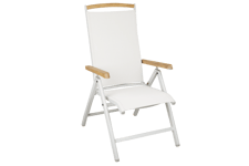 ANDY Pos.stol Lightgrey/Offwhite/Teak