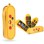 Nintendo Switch Game Card Case, Creative Game Card Holder for Nintendo Switch Games with 8 Slots + 2 TF slots (Pika)