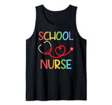 School Nurse day Appreciation Nursing Healthcare Nursing Tank Top