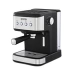 GEEPAS 15 Bar Espresso & Cappuccino Coffee Machine with Milk Frother 1.5L Tank