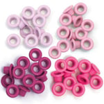 We Are Memory Keepers Öljetter Eyelets 60-pack - Rosa Mix Hål 5 mm