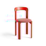 HAY Rey klädd stol Steelcut trio 636 scarlet red