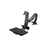 StarTech Mounting Arm for Monitor Keyboard 61 cm 24" Screen Support 7.98 kg
