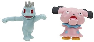 Pokémon Battle Figure Pack - Machollo & Snubbull Unisexe Figurine articulée Multicolore