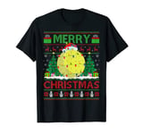 Field Hockey Lover Xmas Lighting Ugly Field Hockey Christmas T-Shirt