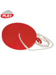 Nordic Play Disc swing with rope red