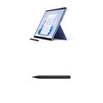 Microsoft Surface Pro 9-13 Inch 2-in-1 Tablet PC - Blue - Intel Core i5, 8GB RAM, 256GB SSD - Windows 11 Home - Device only, UK plug, 2022 model + Surface Slim Pen 2 Black