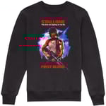 Rambo First Blood Classic Poster Sweatshirt - Black - 5XL